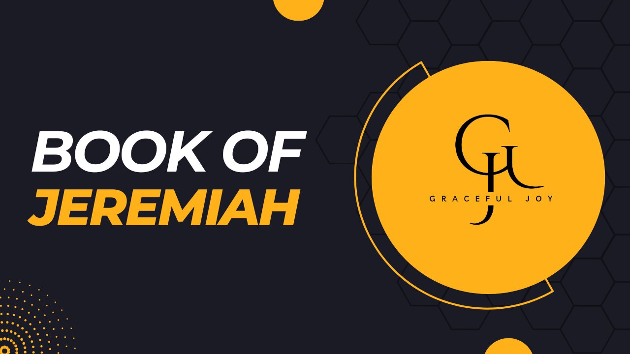 The Book of Jeremiah - Black Screen - Audio Bible