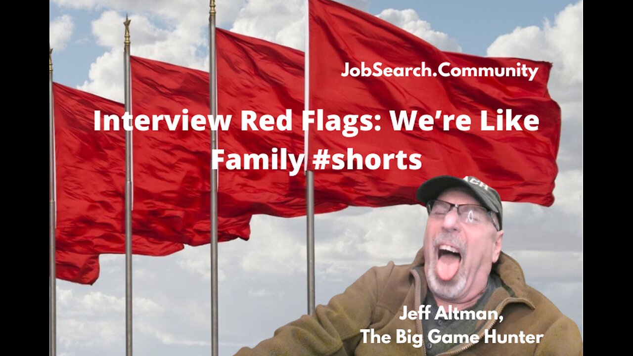 Interview Red Flags: We’re Like Family #shorts