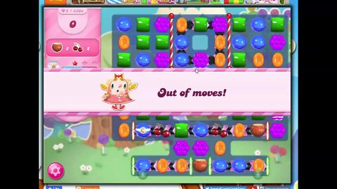 Candy Crush Level 3304 Talkthrough, 26 Moves 0 Boosters