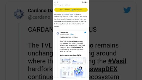 Vasil Brings Cardano Defi To The Next Level