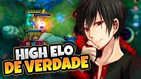 ESSE SIM É O HIGH ELO DO MOBILE LEGENDS