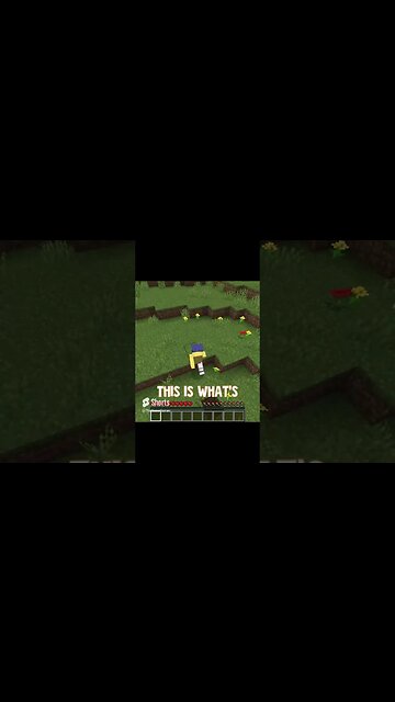 Minecraft BUT blocks break under you#minecraft #minecraftshorts #shorts