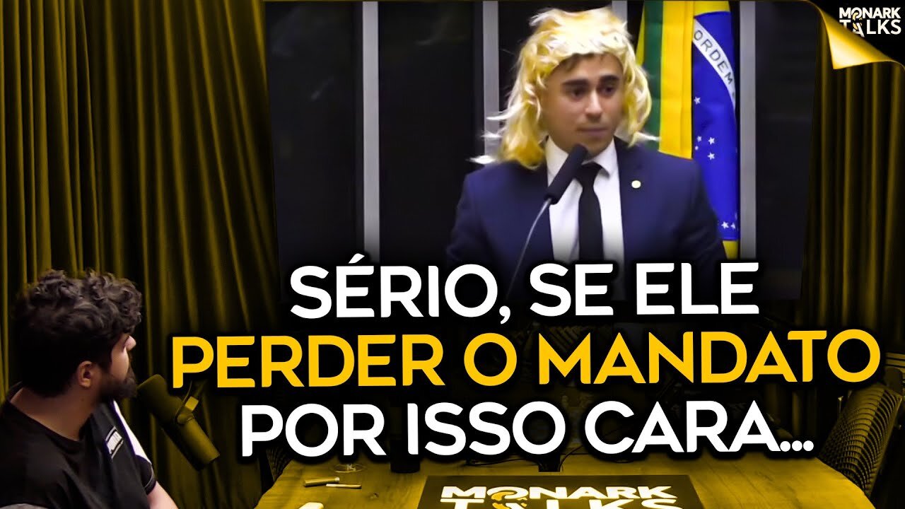 NIKOLAS FERREIRA PODE TER O MANDATO CASSADO