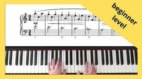 Lavender's Blue (easy piece for piano)
