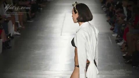 Ashlee Lauren Headpiece Fashion Show SS 2018 NYFW Lingerie
