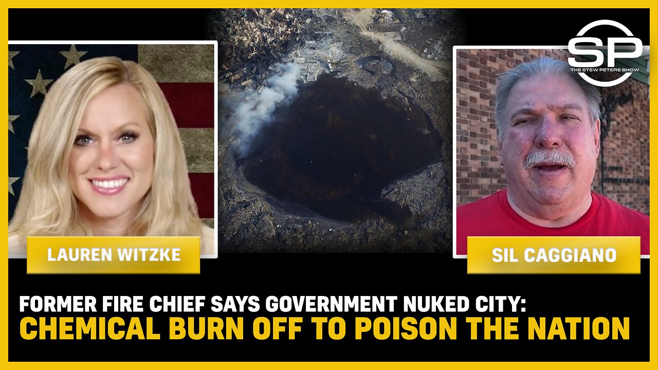 Former Fire Chief Says Government NUKED City: Chemical Burn Off To POISON The Nation