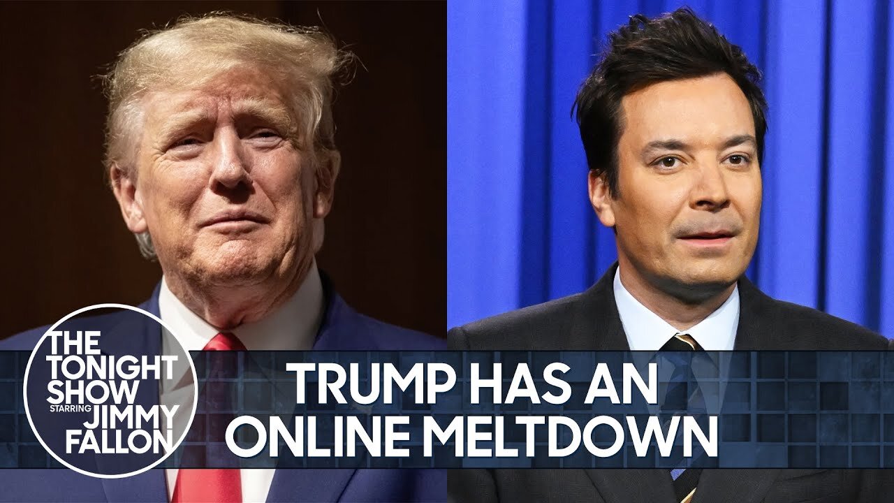 Trump Melts Down Online Ahead of Expected Indictment | The Tonight Show Starring Jimmy Fallon