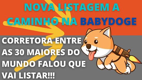 Mais uma Listagem? #Babydoge crescendo muito - 137