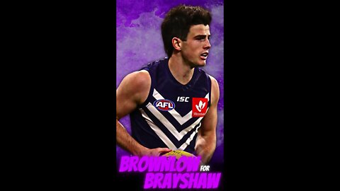 Andrew Brayshaw Is Chasing A Brownlow #afl #fremantle #shorts