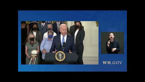 Biden says Kamala Harris 'gonna be' President pretty soon. Before 2022?