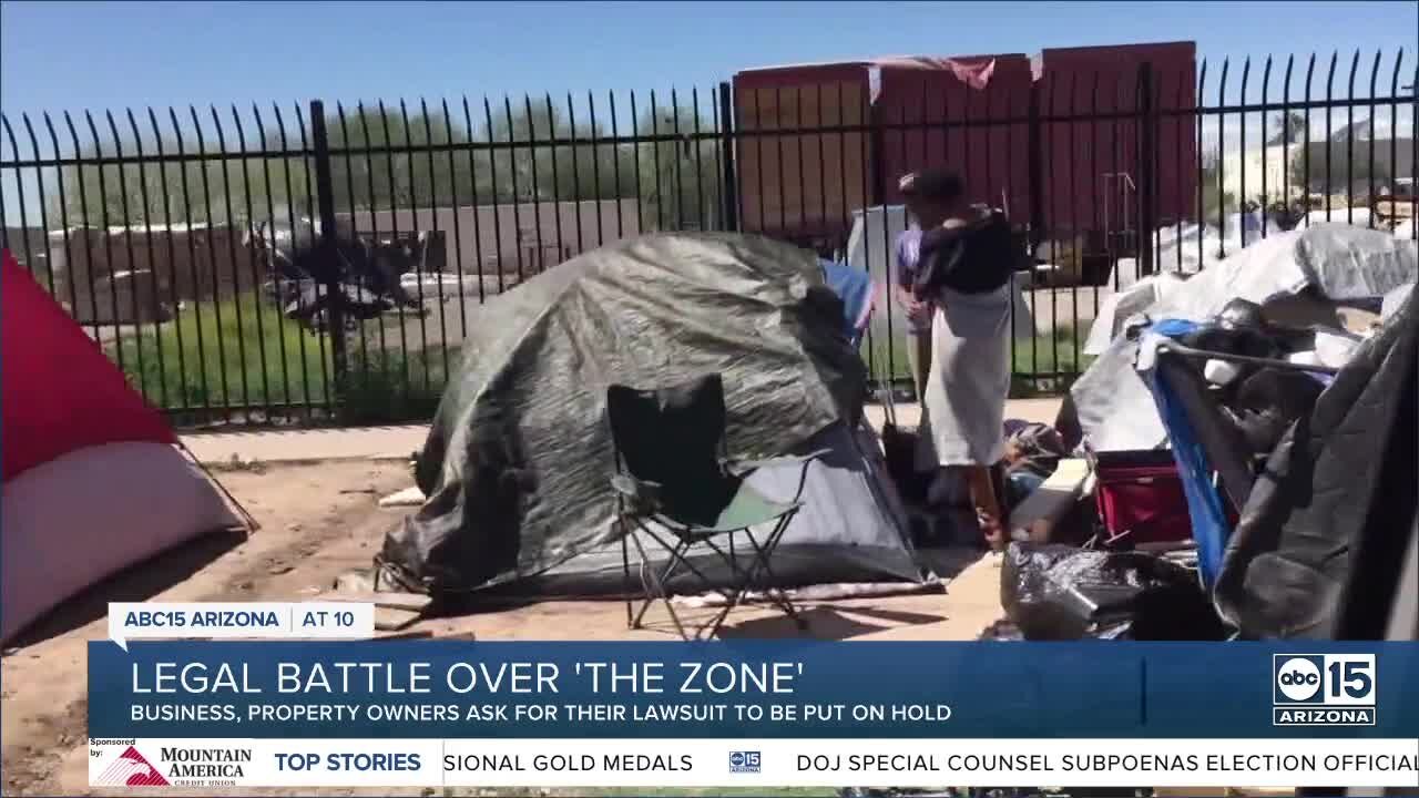 The Zone: More legal drama as Phoenix prepares for new homeless camp cleanups