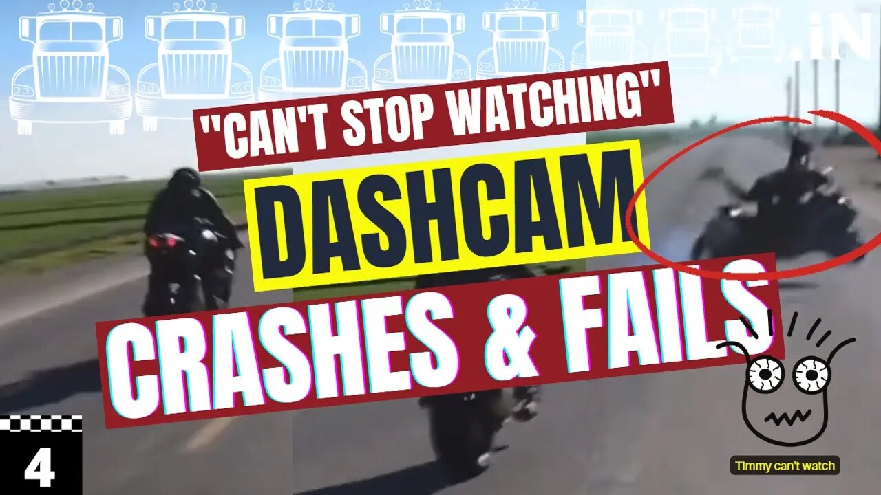 Can't Stop Watching Dashcam Crashes Compilation #4