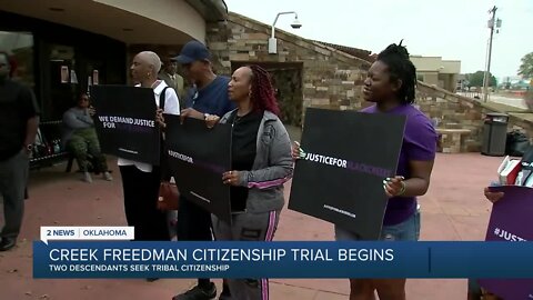 Creek Freedman Citizenship Trial Begins