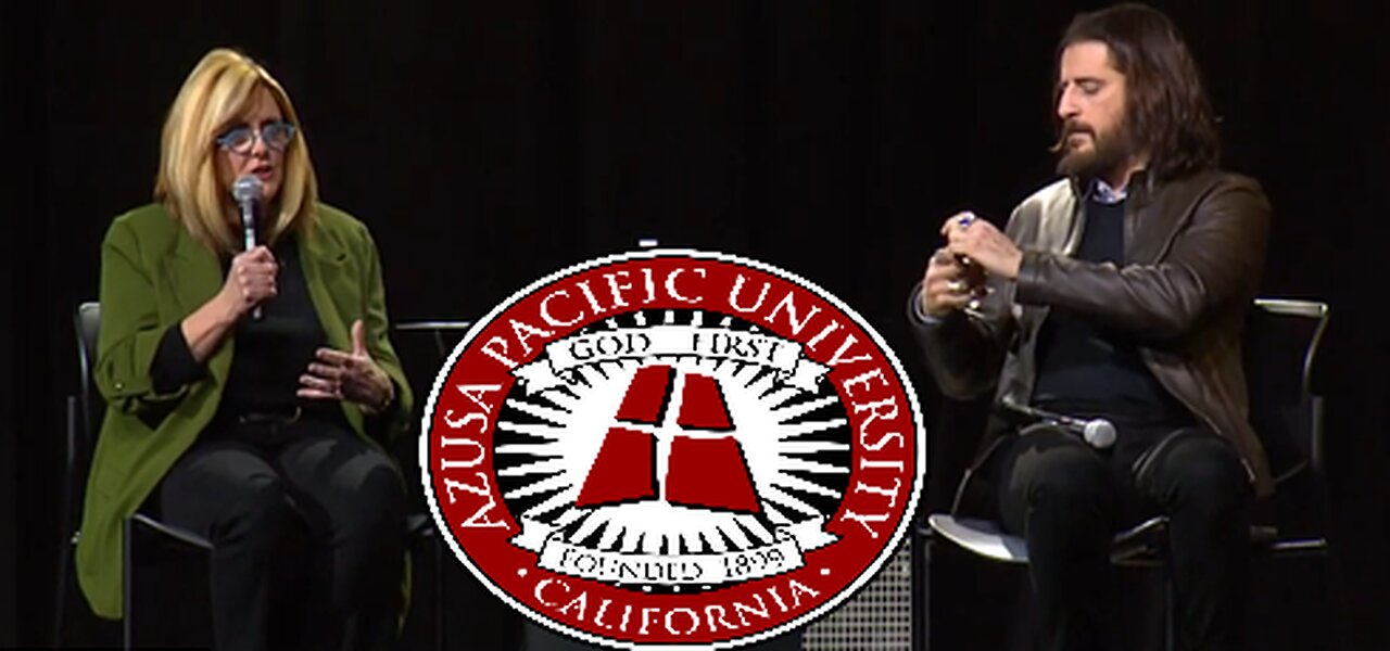 Jonathan Roumie interview by Azusa Pacific University awarded 2024 Inspirational Artist Award