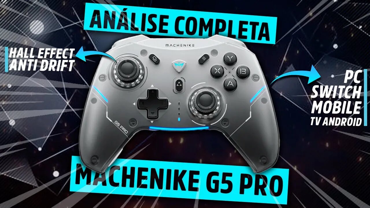 MACHENIKE G5 Pro - MUITA TECNOLOGIA HALL EFFECT e ANTI DRIFT - Review/Análise/Vale a pena?