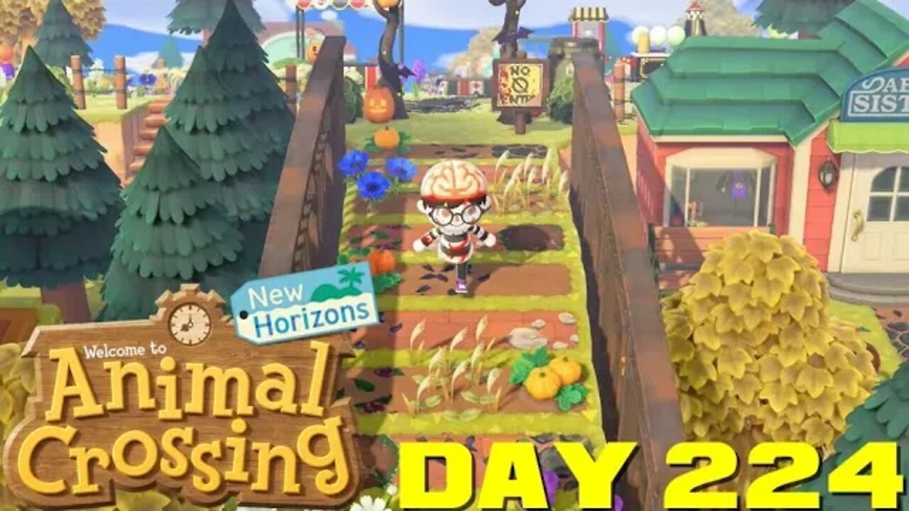 Animal Crossing: New Horizons Day 224 - Nintendo Switch Gameplay 😎Benjamillion