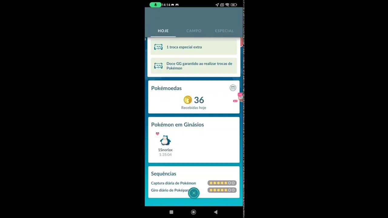 Live de Pokémon GO