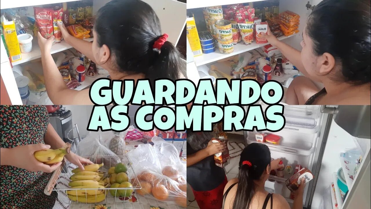 GUARDANDO AS COMPRAS