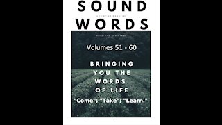 Sound Words, "Come"; "Take"; "Learn "