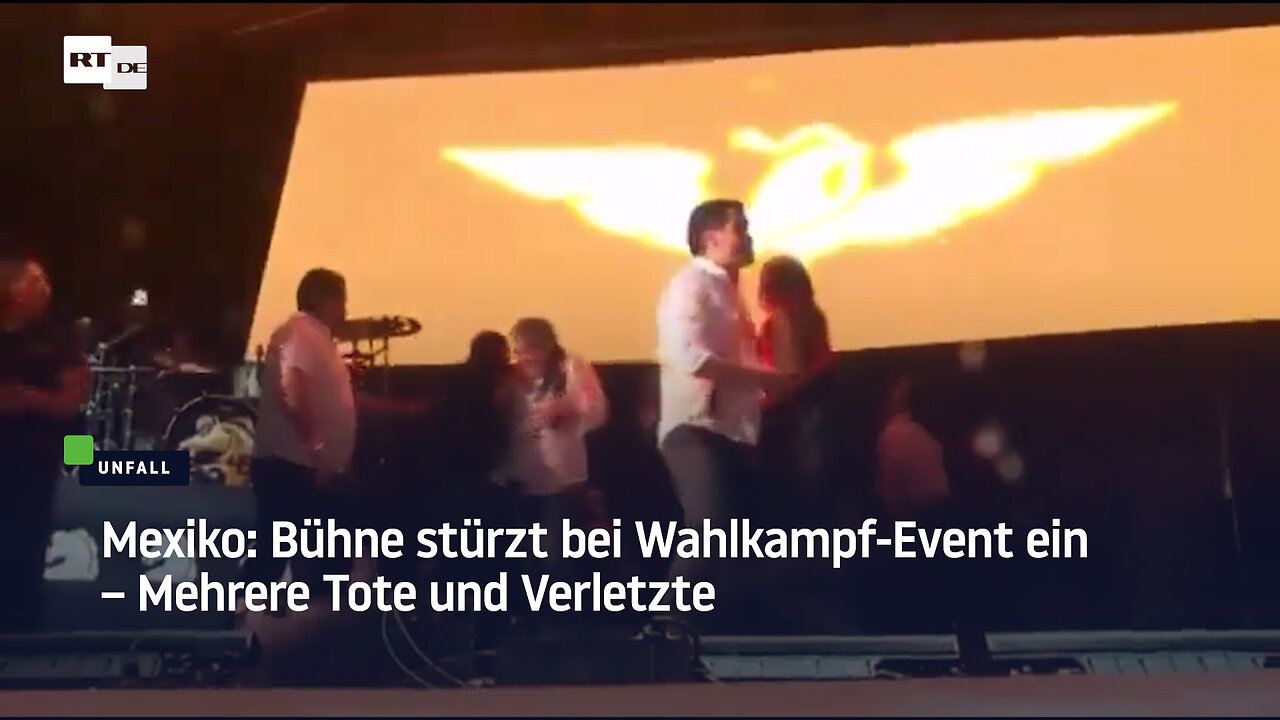 Mexiko: Bühne stürzt bei Wahlkampf-Event ein – Mehrere Tote und Verletzte