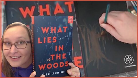 Customizing My Hardcover BOTM Book - What Lies In The Woods