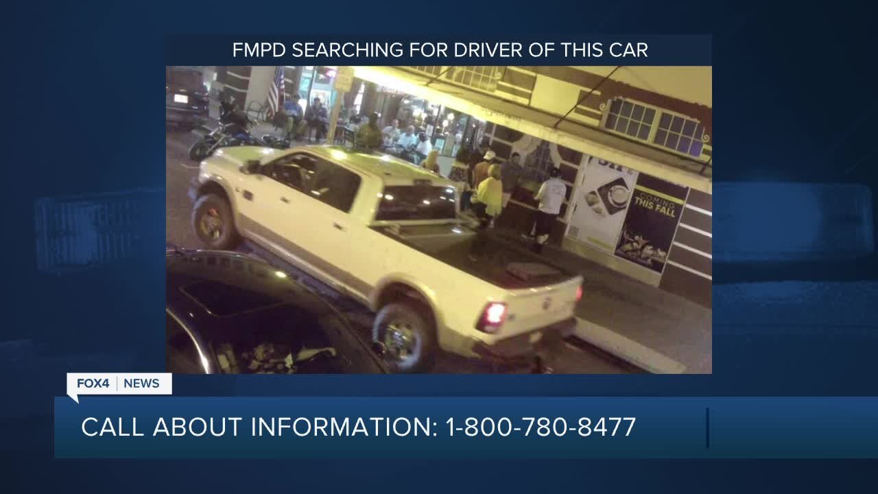 Crime Stoppers looking for truck involved in downtown shooting