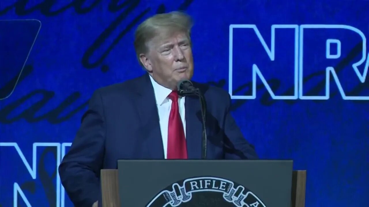 President Trump speech at NRA convention Austin Texas 2022