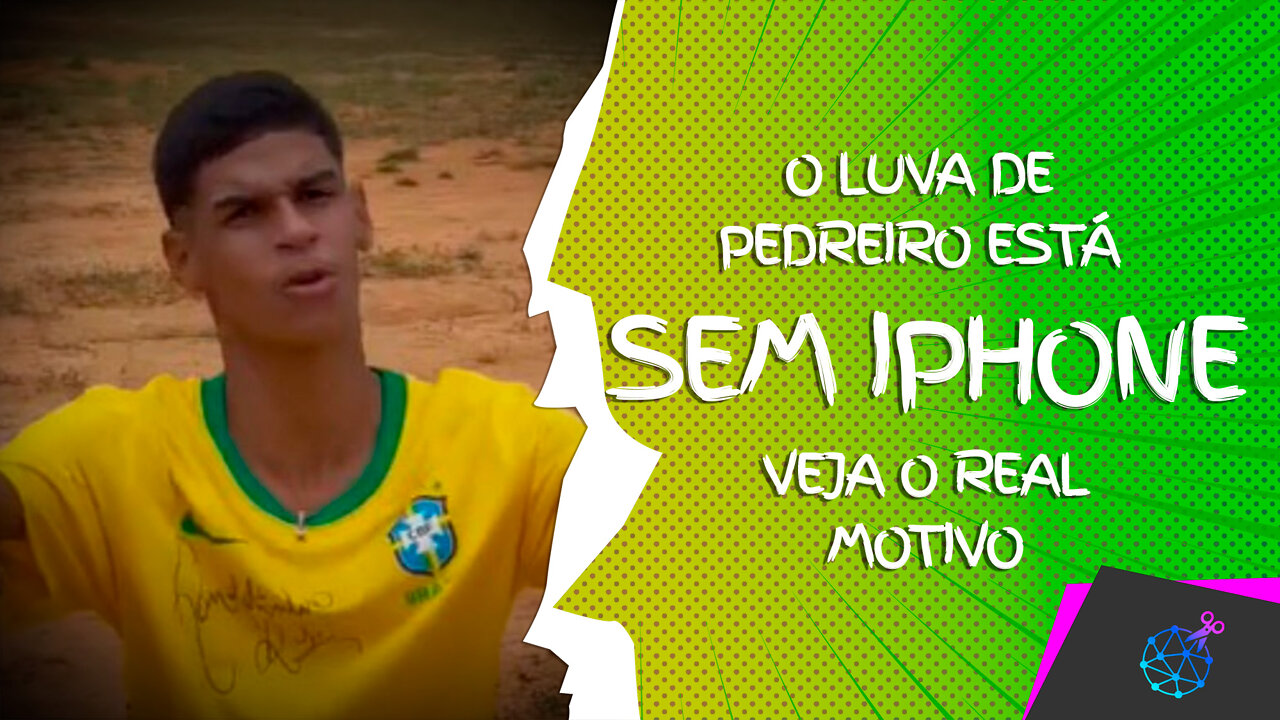 Luva de pedreiro não tem Iphone