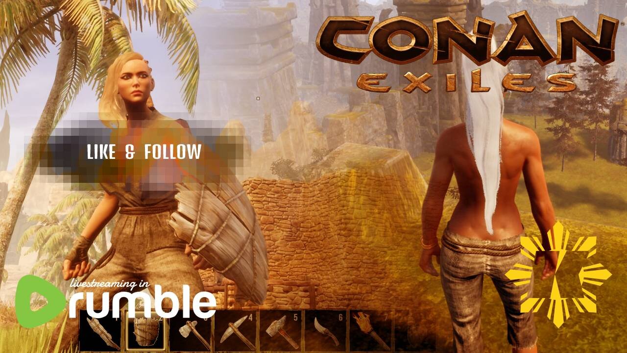 ▶️ WATCH » CONAN EXILES » IT'S ALL ABOUT LOOKING GOOD » A SHORT STREAM [5/18/23]