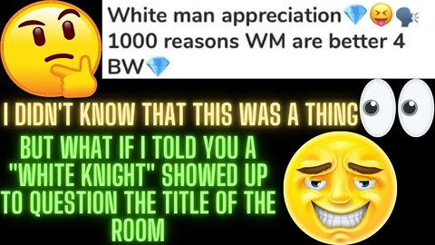 |NEWS| You Don't Like BLK Men .....But Your Preference Told You What It Is