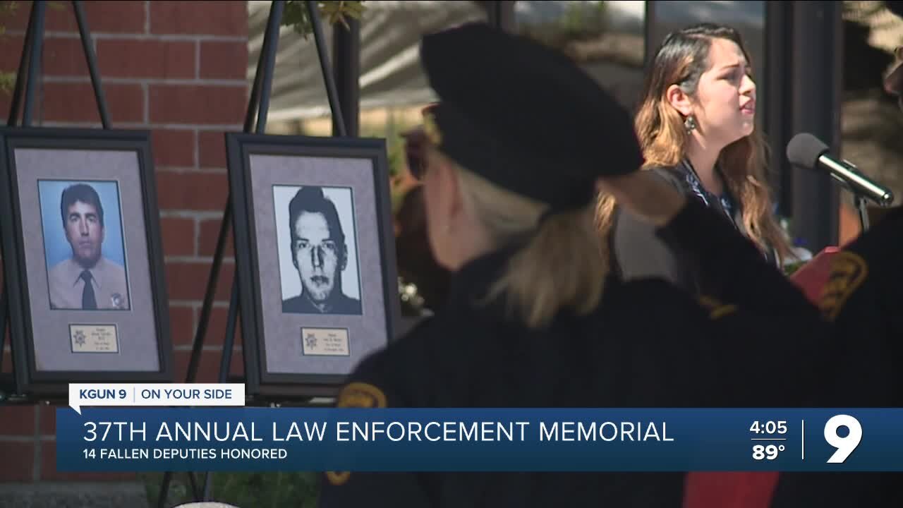 PCSD honors 14 fallen deputies at memorial