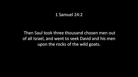 1st Samuel Chapter 24