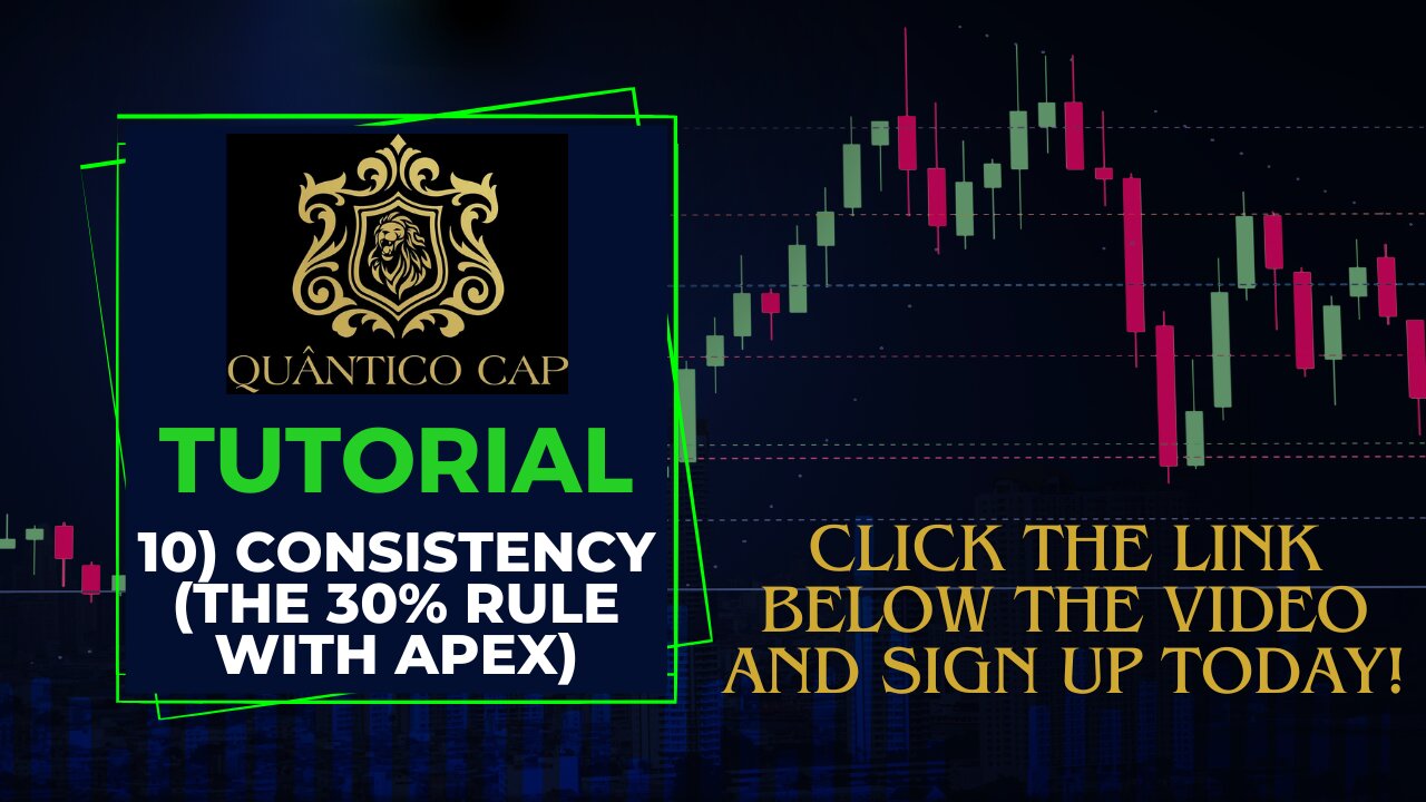 Quantico Cap Tutorials #10 - Consistency (30% Rule with Apex) - Make Money Online