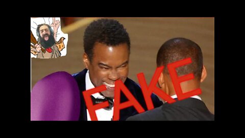 TAPA NA CARA DO CHRIS ROCK FOI FALSO VIDEO EXCLUSIVO PROVANDO