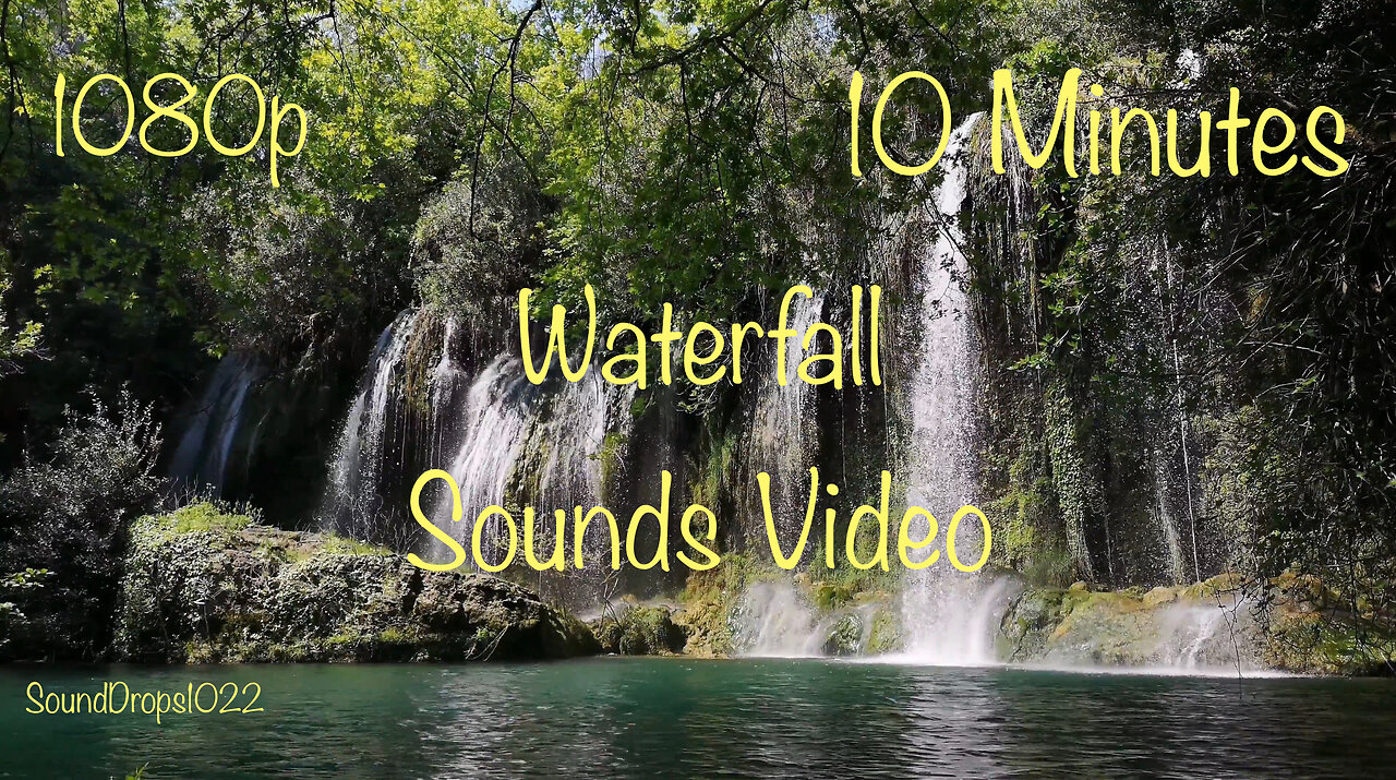 Change Your Mindset With 10 Minutes Of Waterfall Sounds Video