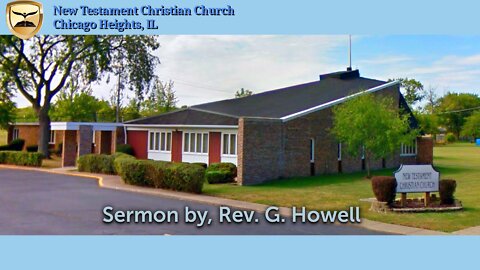 Sunday Evening Service - Rev. G. Howell 2022.09.04