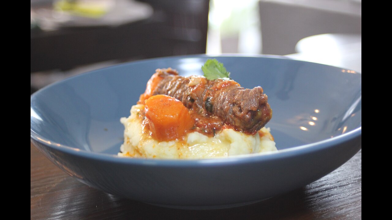 RECEITA DE BIFE A ROLÊ fácil de fazer e delicioso