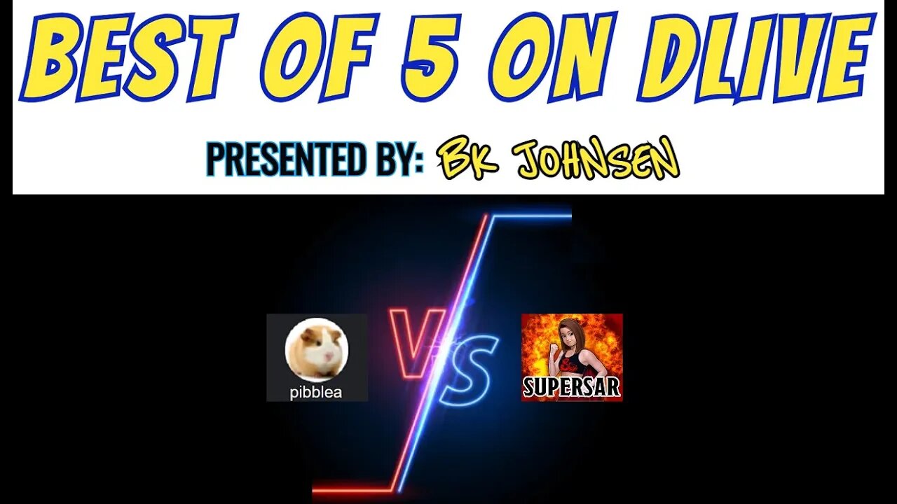 Best of 5 on Dlive! Wives Edition! Pibblea vs. SuperSar
