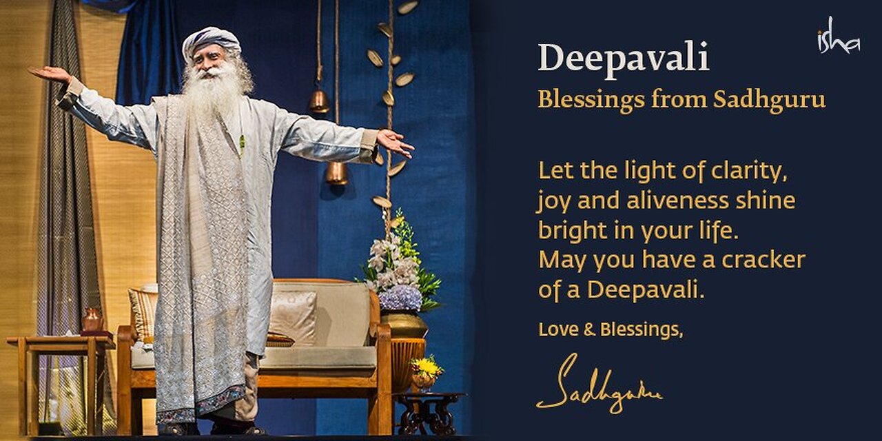 Sadhguru Explains the Lore Legend and Symbolism of Diwali - Sadhguru