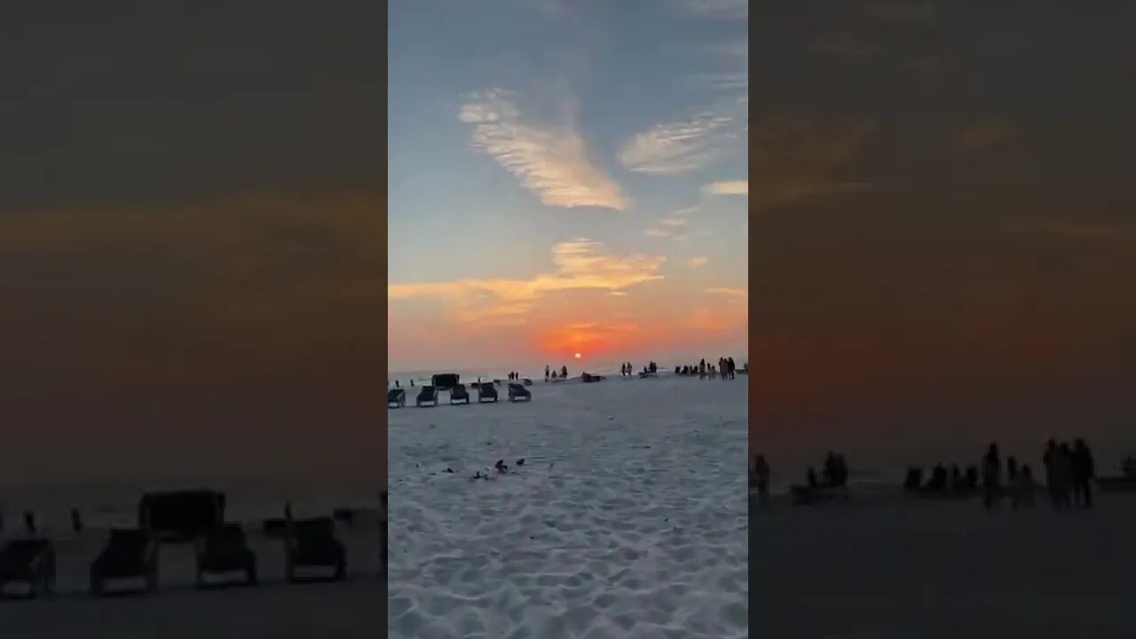 #Sunset and a swing on the Gulf #short