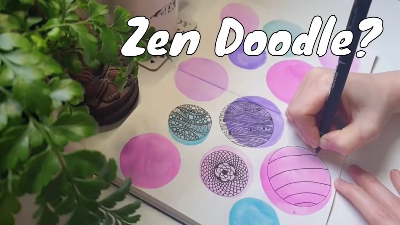 Lets Do Some Zen Doodle Art