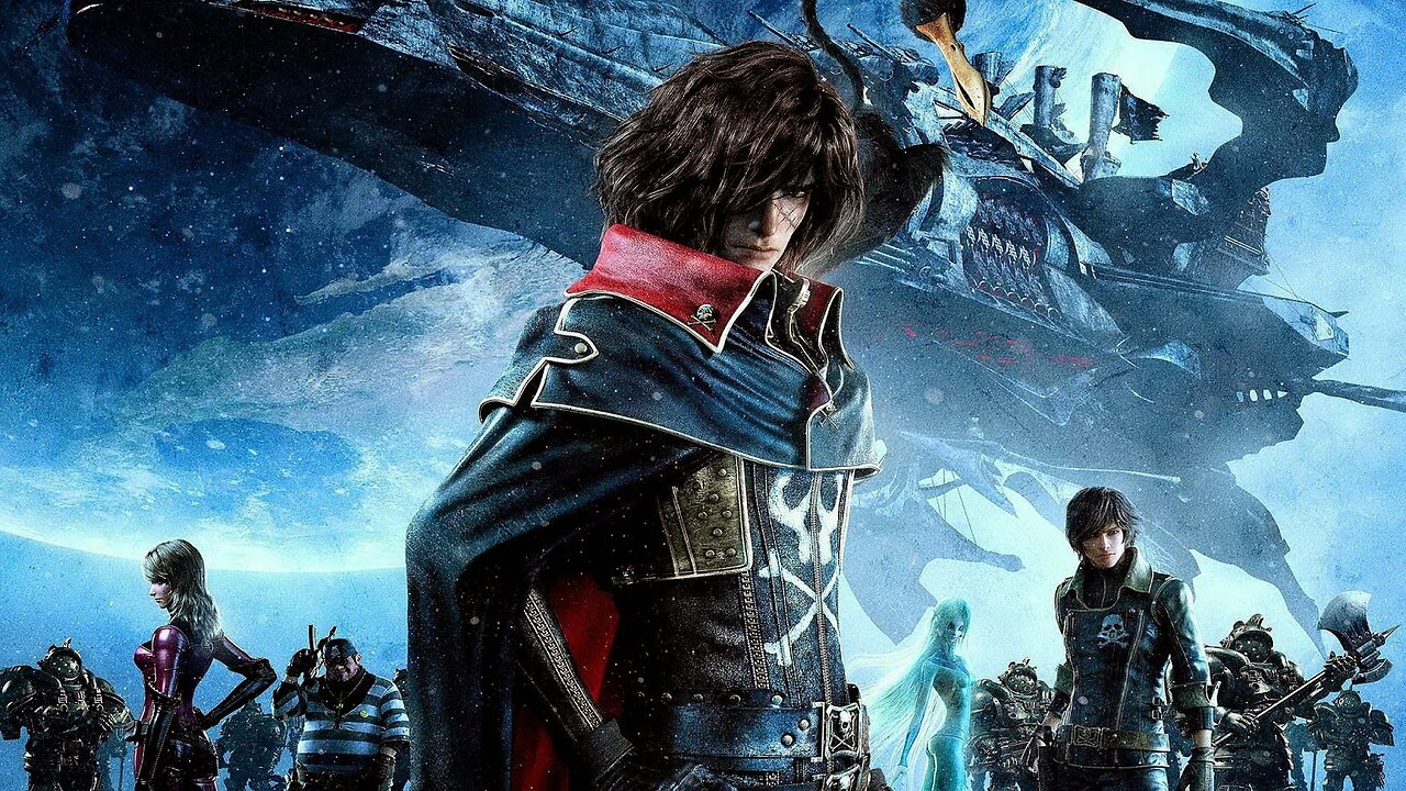 Final Fantasy 12 TZA (27) Harlock Space Pirate Anime Review (Mushroomhead)