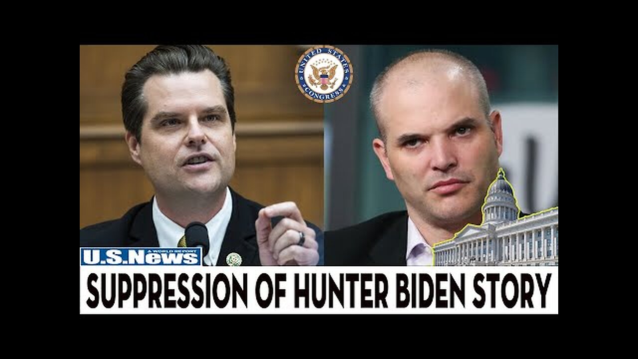 Matt Gaetz REVEALS FBI's DIRTY Tactics Against Trump & Hunter Biden Exposed