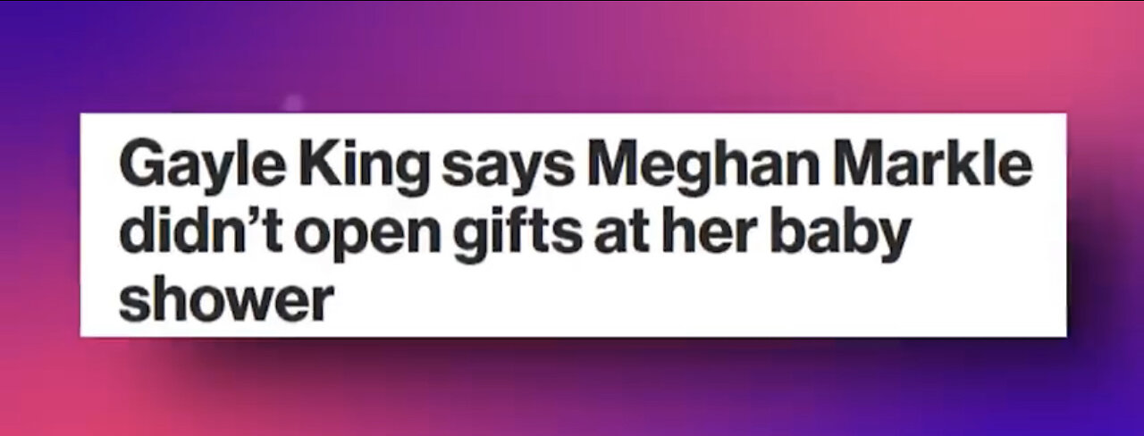 Megan Markle: Celebrity golf tournament. She rats Megan out..