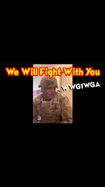 We Will Fight With You!! WWG1WGA
