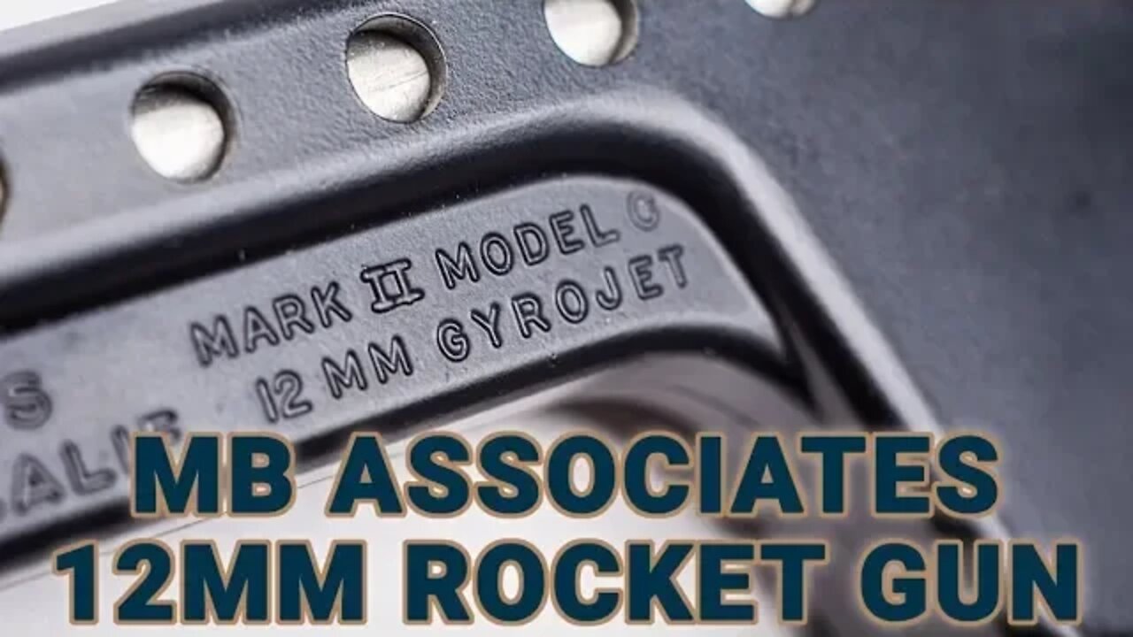 The Incredible Retro GyroJet Rocket Gun!