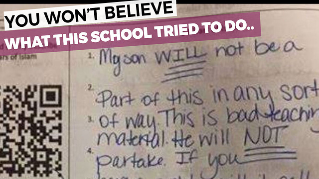 Mom Can't Believe School Is Teaching Her Son About THIS