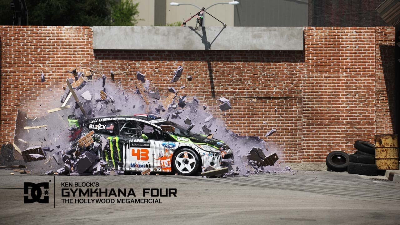 DC SHOES_ KEN BLOCK'S GYMKHANA FOUR; THE HOLLYWOOD MEGAMERCIAL