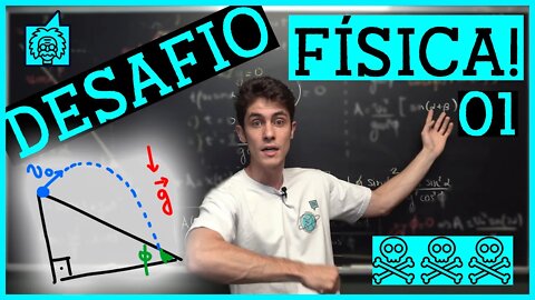 Alcance MÁXIMO num plano inclinado (Aula de Física - IME/ITA)