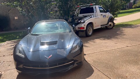 My Corvette Got Towed